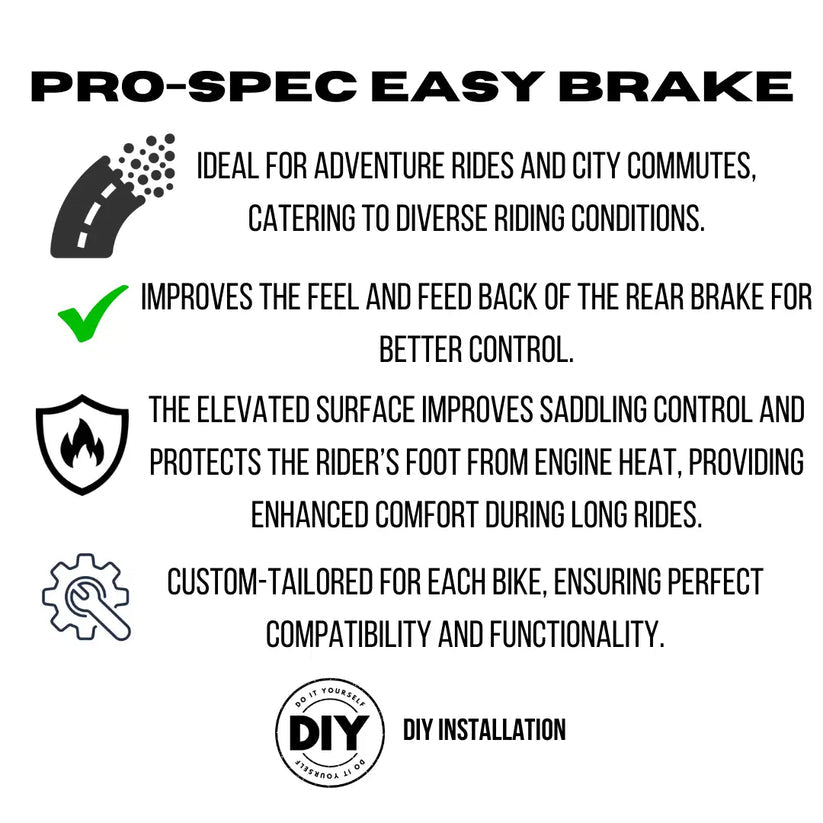 Pro-Spec EB 590 Easy Brake Rear Brake Extender for Royal Enfield Himalayan 450