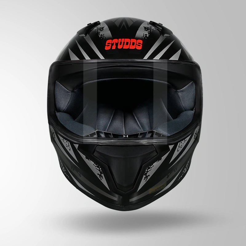 STUDDS Thunder Fenix Full Face Helmet | ISI & DOT Certified Motorcycle Helmet