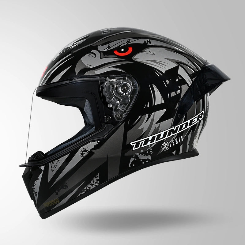 STUDDS Thunder Fenix Full Face Helmet | ISI & DOT Certified Motorcycle Helmet