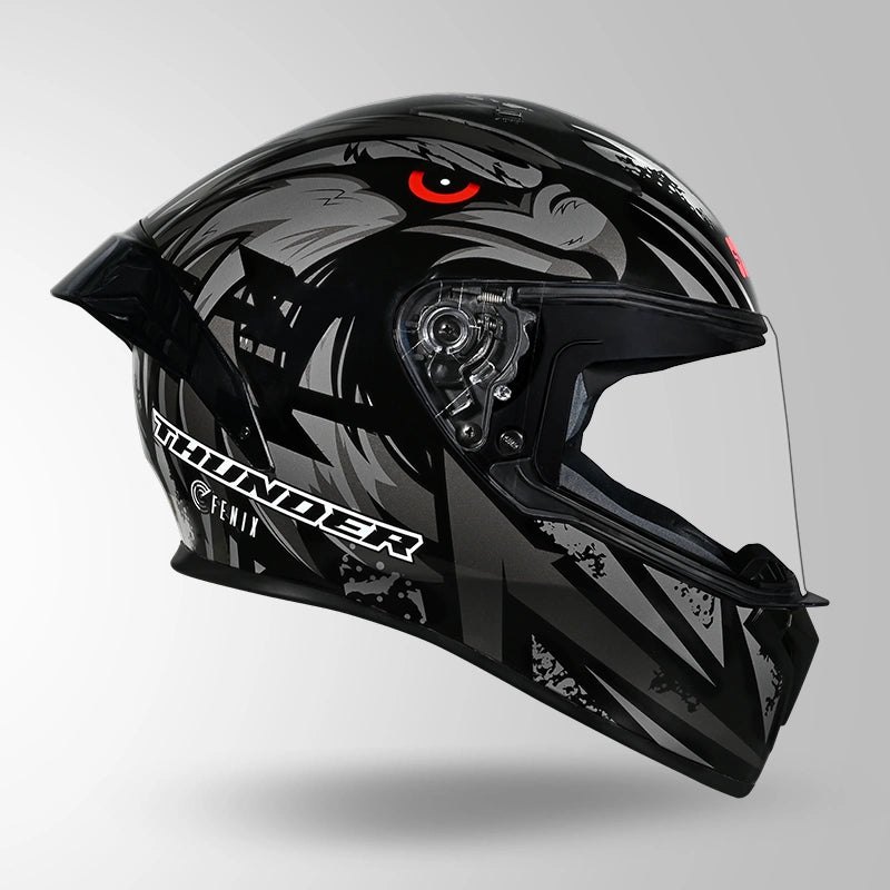 STUDDS Thunder Fenix Full Face Helmet | ISI & DOT Certified Motorcycle Helmet