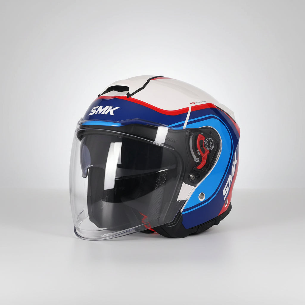 SMK GTJ Libero Open Face Helmet | ECE 22.06 Certified Touring Helmet GRPS (GL153)