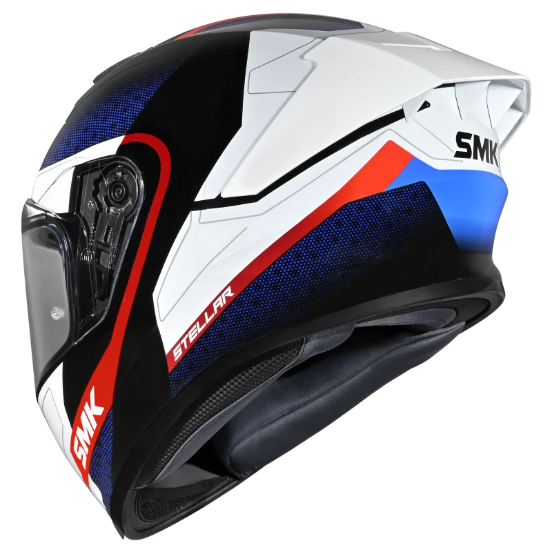 SMK Stellar Sport Flight Full Face Helmet | ECE 22.06 Certified Sport Riding Helmet GRPS (GL213)