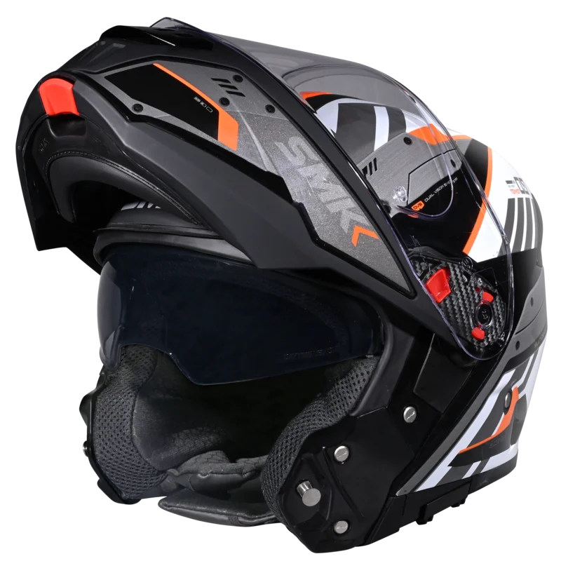 SMK Gullwing Tekker Modular Flip-Up Helmet | ECE 22.06 P/J Certified GRPS (GL217)