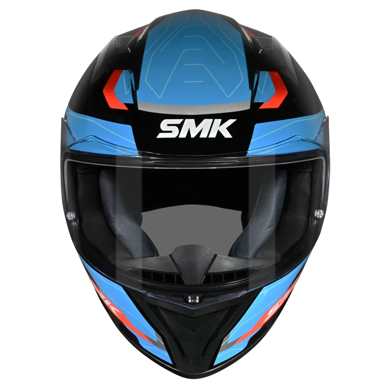 SMK Stellar Sport Flight Full Face Helmet | ECE 22.06 Certified Sport Riding Helmet GRPS (GL256)