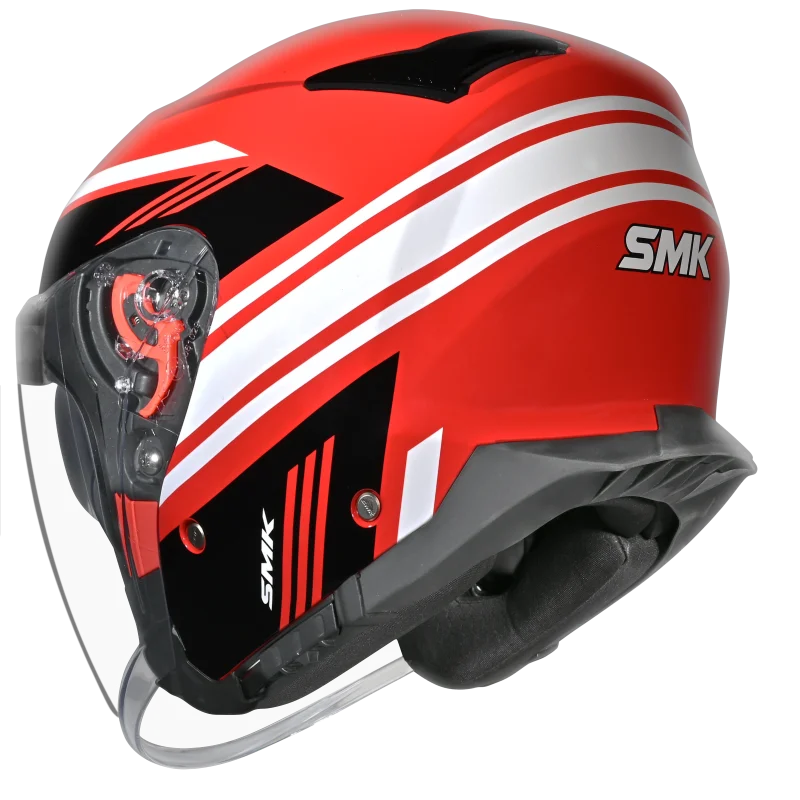 SMK GTJ Rambler Open Face Helmet | ECE 22.06 Certified Touring Helmet - Graphic (GL321)