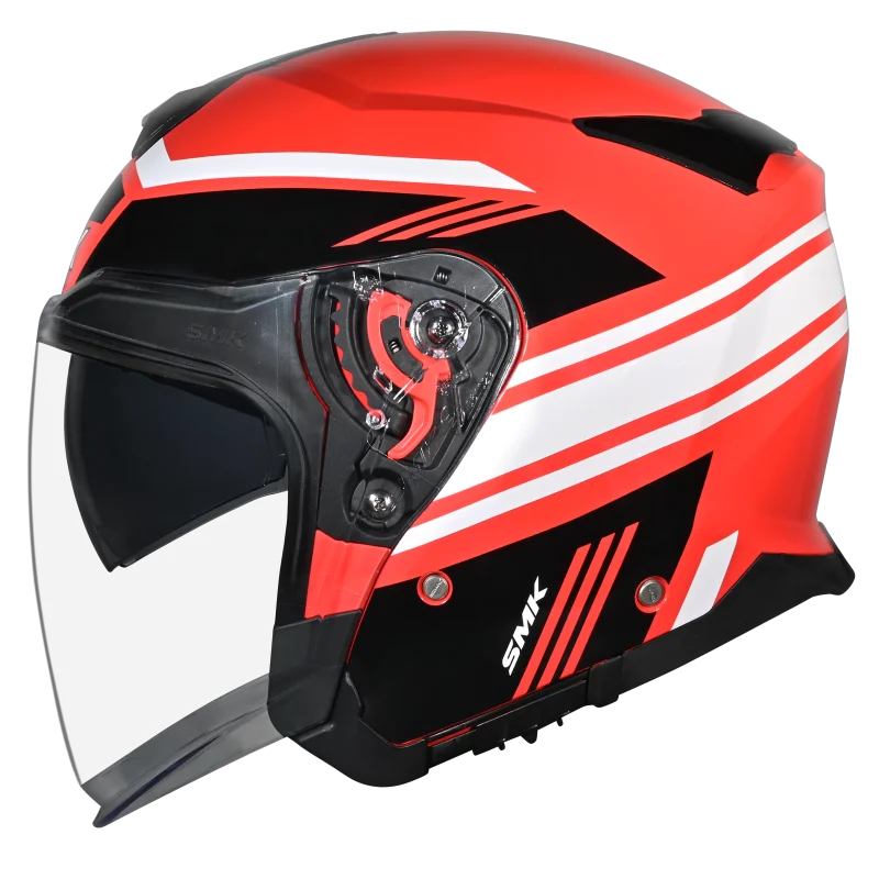 SMK GTJ Rambler Open Face Helmet | ECE 22.06 Certified Touring Helmet - Graphic (GL321)