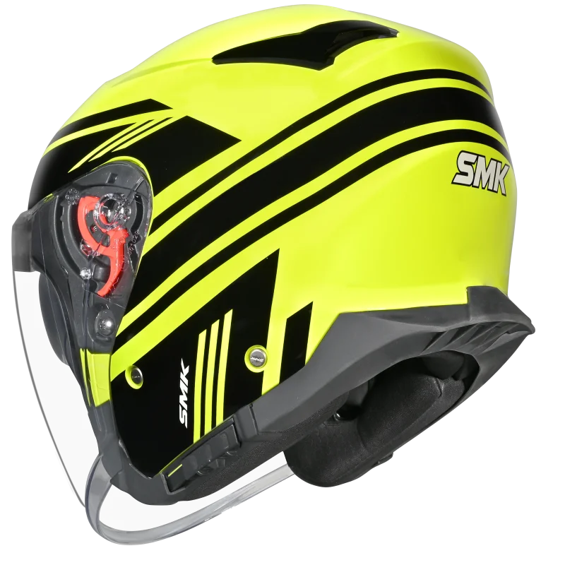 SMK GTJ Rambler Open Face Helmet | ECE 22.06 Certified Touring Helmet GRPS (GL420)