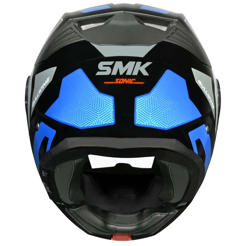 SMK Gullwing Sonic Modular Flip-Up Helmet | ECE 22.06 P/J Certified GRPS (GL266)