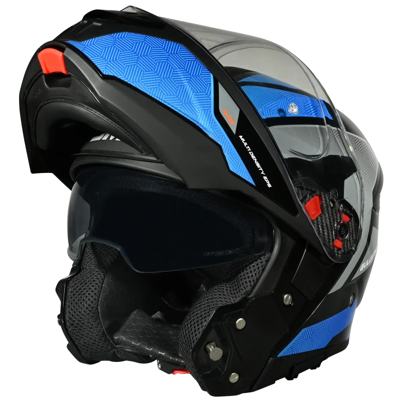 SMK Gullwing Sonic Modular Flip-Up Helmet | ECE 22.06 P/J Certified GRPS (MA / GL 256)