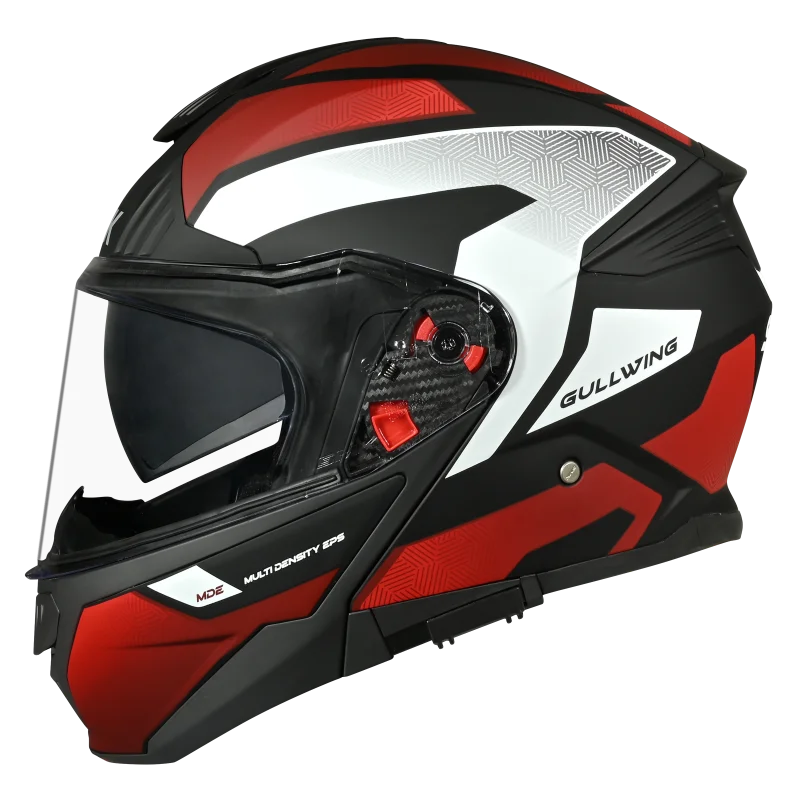SMK Gullwing Sonic Modular Flip-Up Helmet | ECE 22.06 P/J Certified GRPS (MA231)