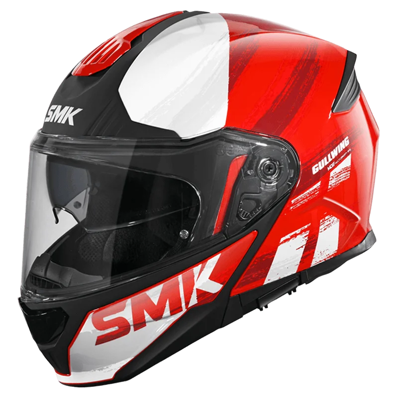 SMK Gullwing Tourleader Modular Flip-Up Helmet | ECE 22.06 P/J Certified GRPS (GL363)