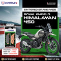 Sintered Brake Pads For Royal Enfield Himalayan 450 (2023-2026) - Front - CB902 - 1 Set - CRANK1