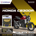 Ceramic Brake Pads For Honda CB300R (2018-2021) - Rear - CRM281 - 1 Set - CRANK1