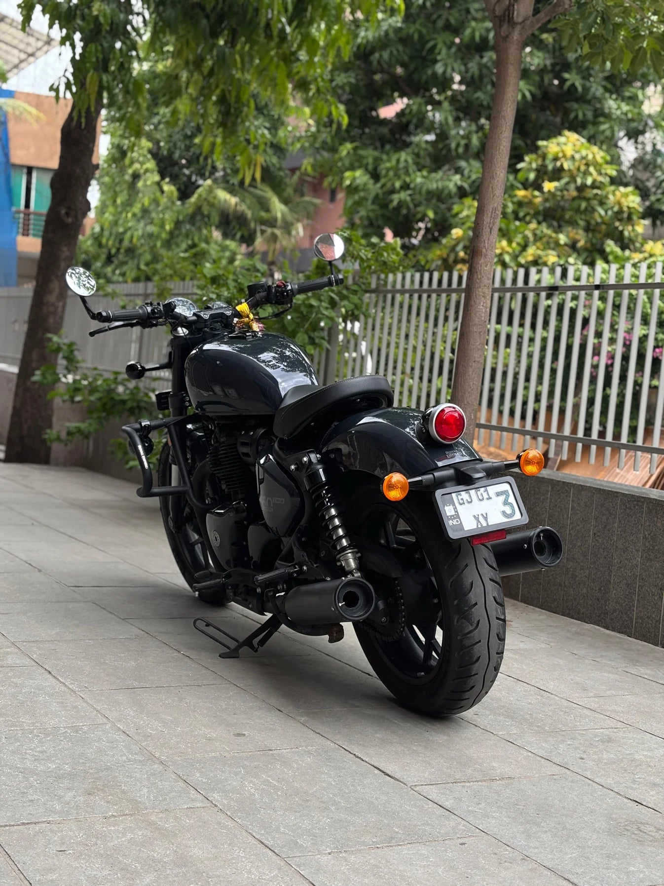 Royal Enfield Shotgun 650 Slip-On Exhaust - Black (Pair)