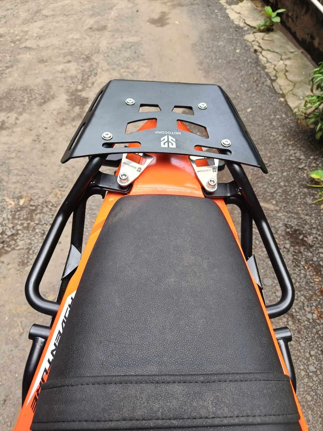 KTM Adventure 390 (2025 New) Tail Rack with Aluminium Plate