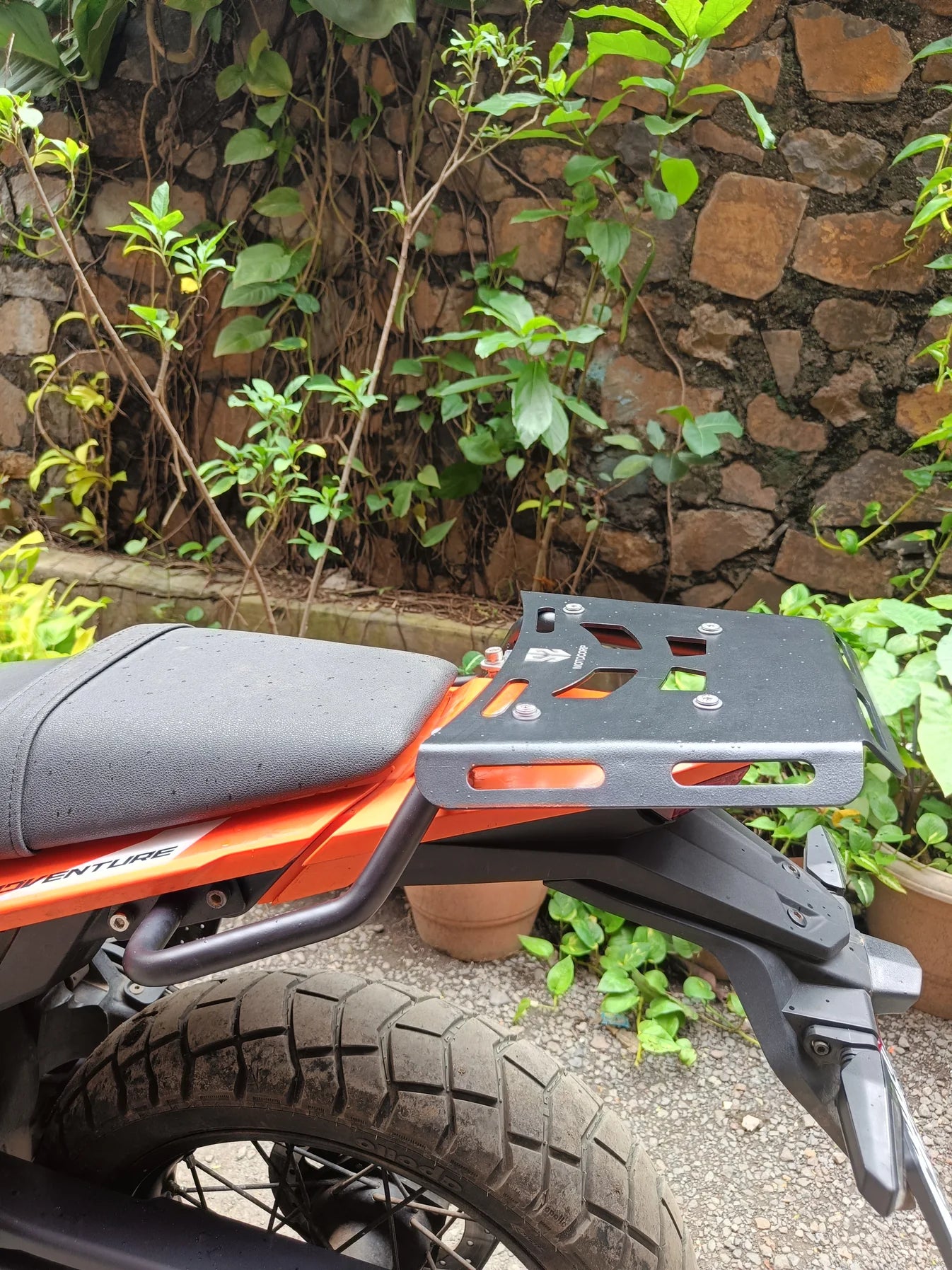 KTM Adventure 390 (2025 New) Tail Rack with Aluminium Plate