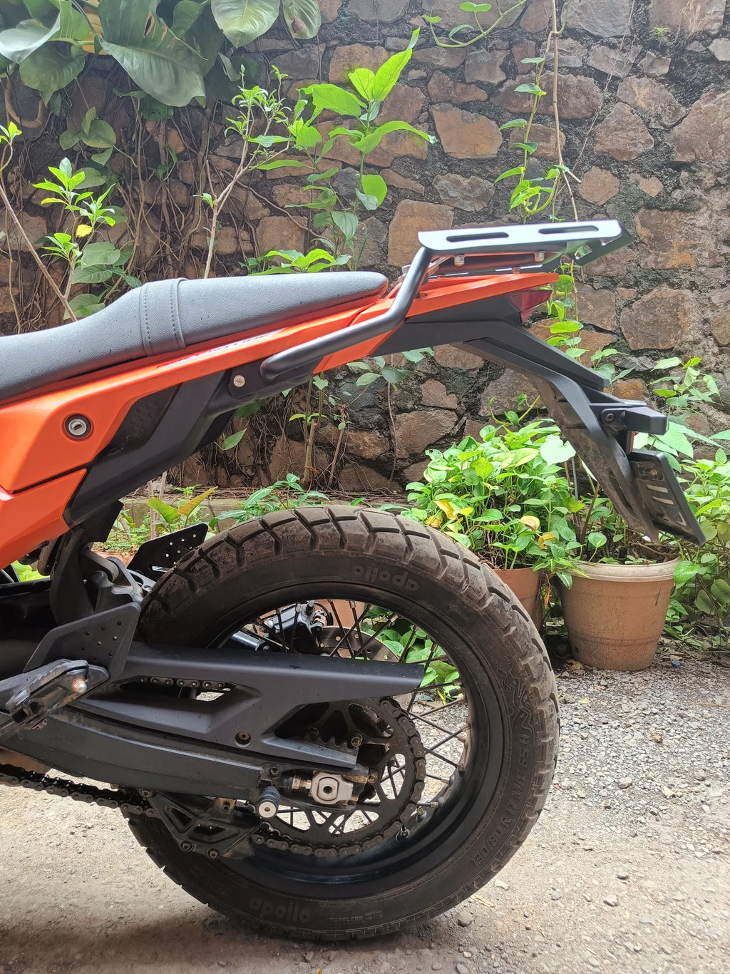 KTM Adventure 390 (2025 New) Tail Rack with Aluminium Plate