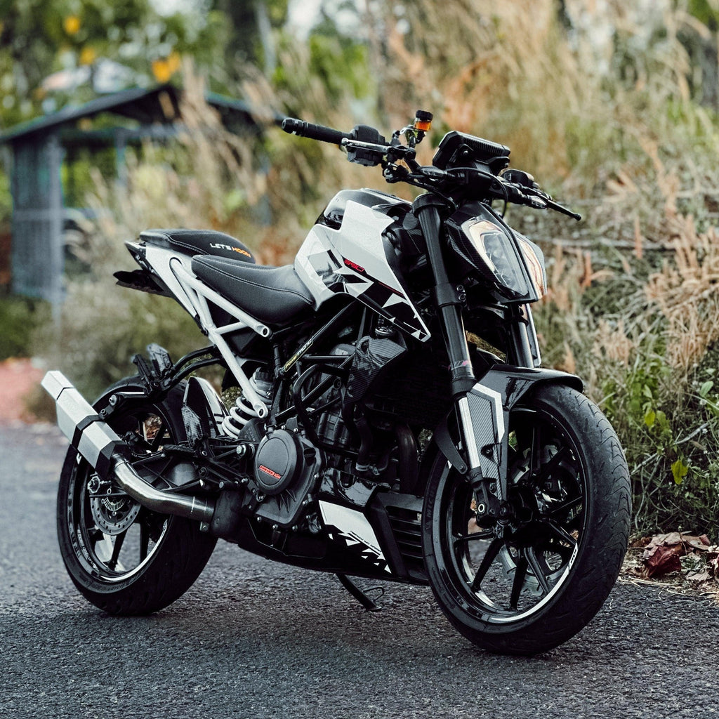 Rogue for KTM- Steel with Link pipe - Barrel Exhaust