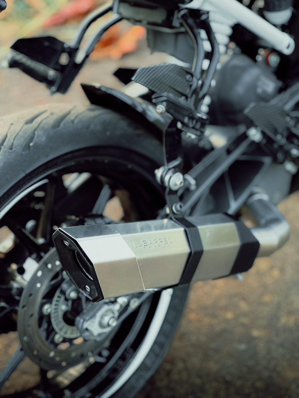 Rogue for KTM- Steel with Link pipe - Barrel Exhaust