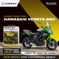 Ceramic Brake Pads For Kawasaki Versys 650 - Rear - CRM361 - 1 Set - CRANK1