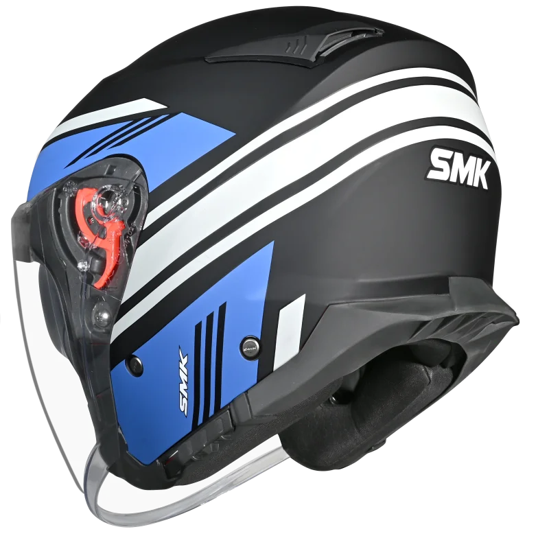 SMK GTJ Rambler Open Face Helmet | ECE 22.06 Certified Touring Helmet -  GRPS (MA256)