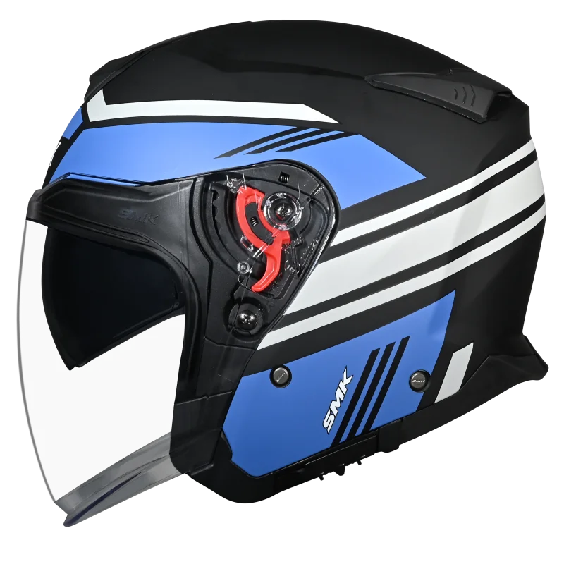 SMK GTJ Rambler Open Face Helmet | ECE 22.06 Certified Touring Helmet -  GRPS (MA256)