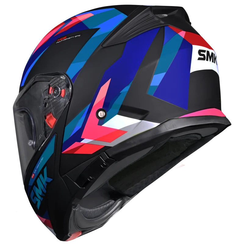 SMK Gullwing Charger Modular Helmet | ECE 22.06 Flip-Up Helmet |GRPS (GL259)