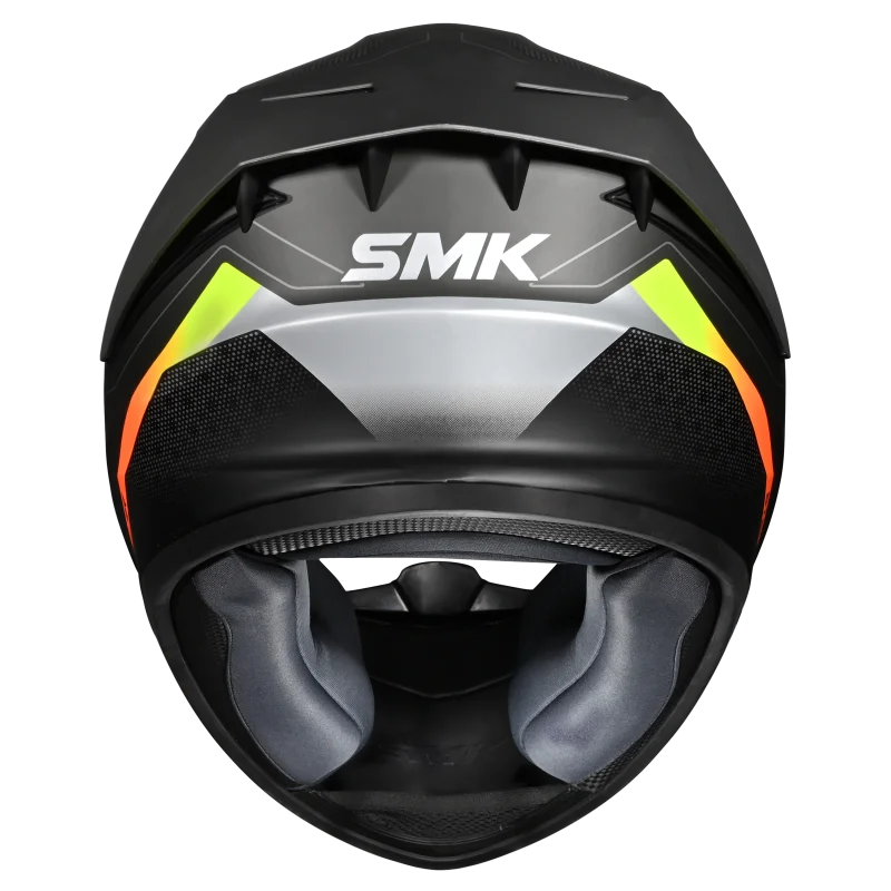 SMK Stellar Sport Flight Full Face Helmet | ECE 22.06 Certified Sport Riding Helmet GRPS (MA264)