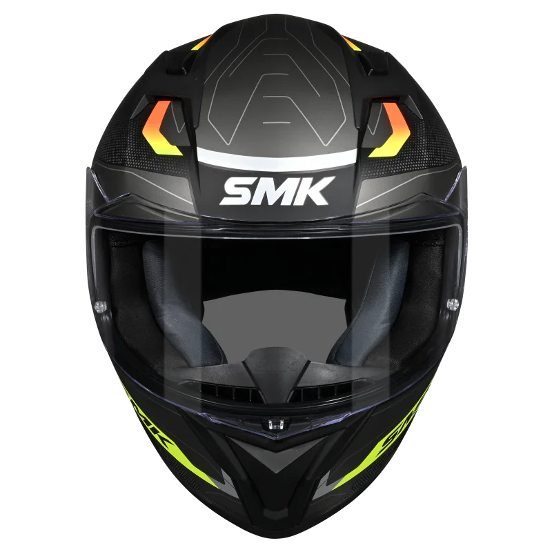 SMK Stellar Sport Flight Full Face Helmet | ECE 22.06 Certified Sport Riding Helmet GRPS (MA264)