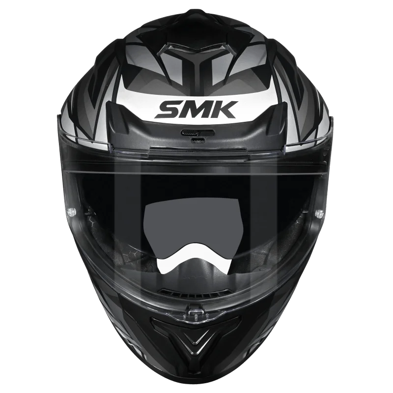 SMK Typhoon Rival Full Face Helmet | ECE 22.06 Certified Sport Touring Helmet GRPS With Dual Spoiler (MA266)