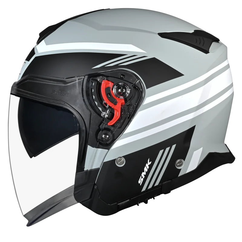 SMK GTJ Rambler Open Face Helmet | ECE 22.06 Certified Touring Helmet - GRPS (MA621)