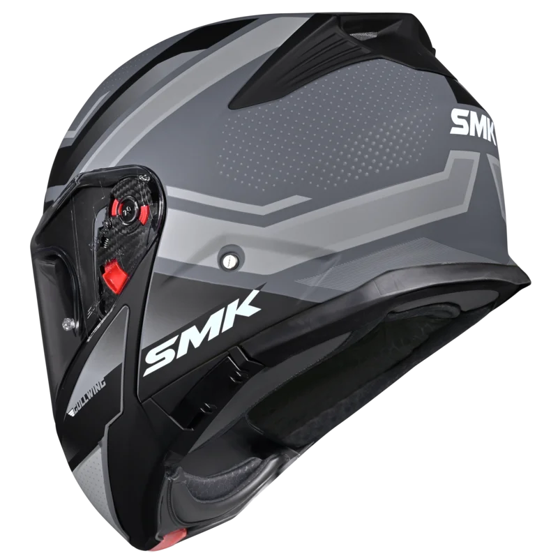 SMK Gullwing Supertour Modular Flip-Up Helmet | ECE 22.06 P/J Certified GRPS (MA661 - GL661)