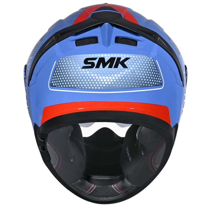 SMK Typhoon Mystic Full Face Helmet – ECE 22.06, ISI & DOT Certified GRPS (GL551)