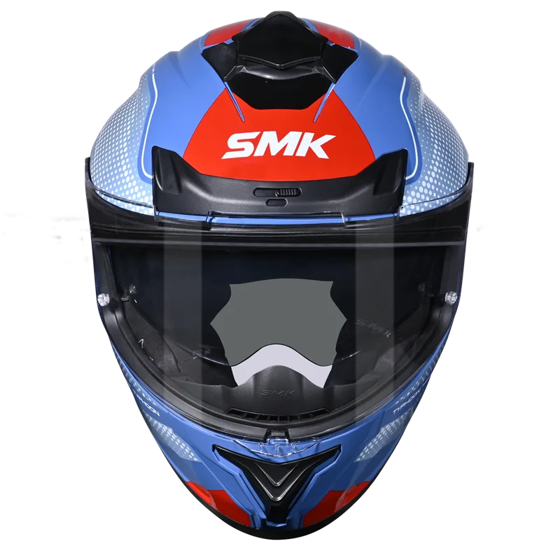 SMK Typhoon Mystic Full Face Helmet – ECE 22.06, ISI & DOT Certified GRPS (GL551)