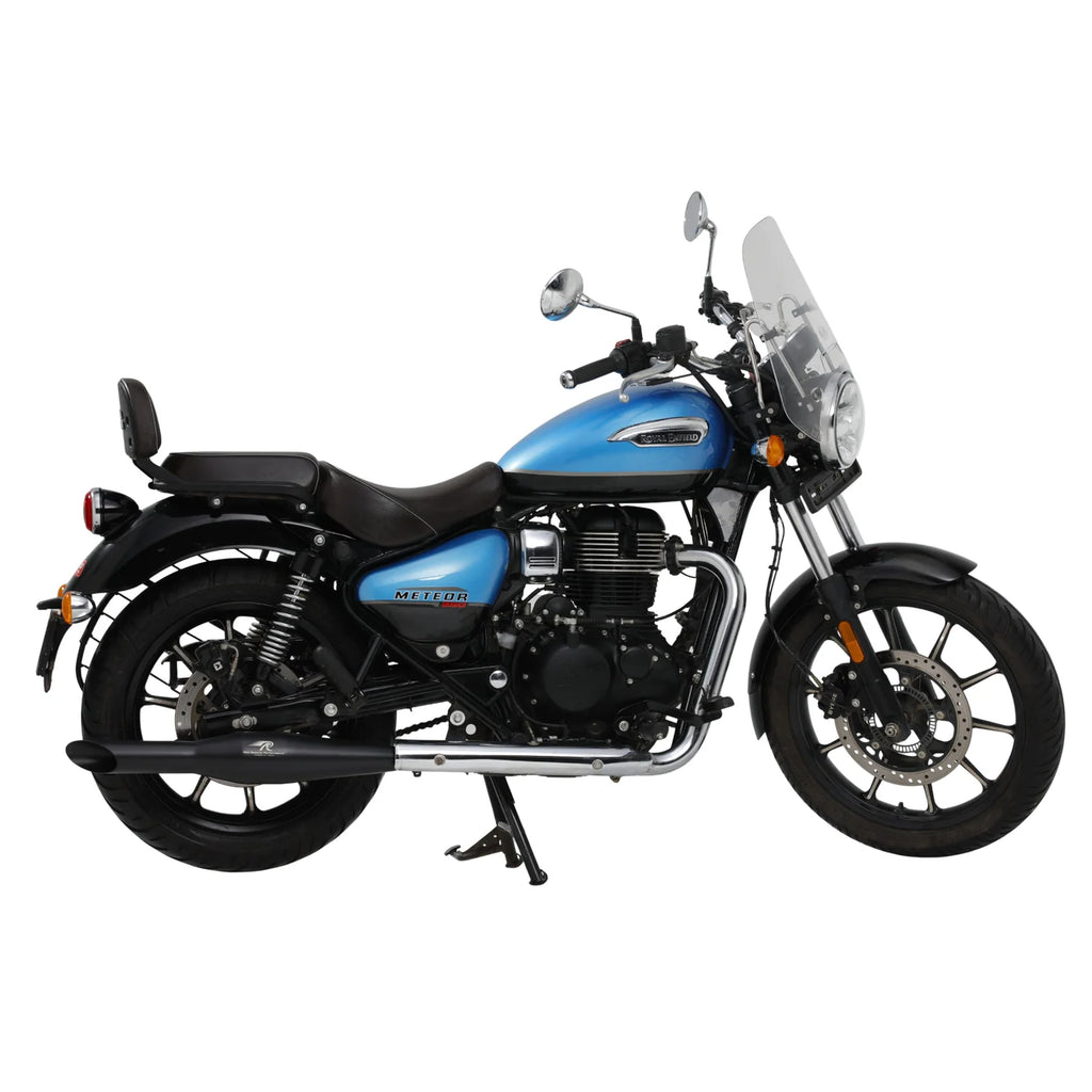 RRP Rumbler Ace Exhaust for Royal Enfield Classic 350, Meteor 350, Hunter 350 & Bullet 350 | Polish & Black Matte