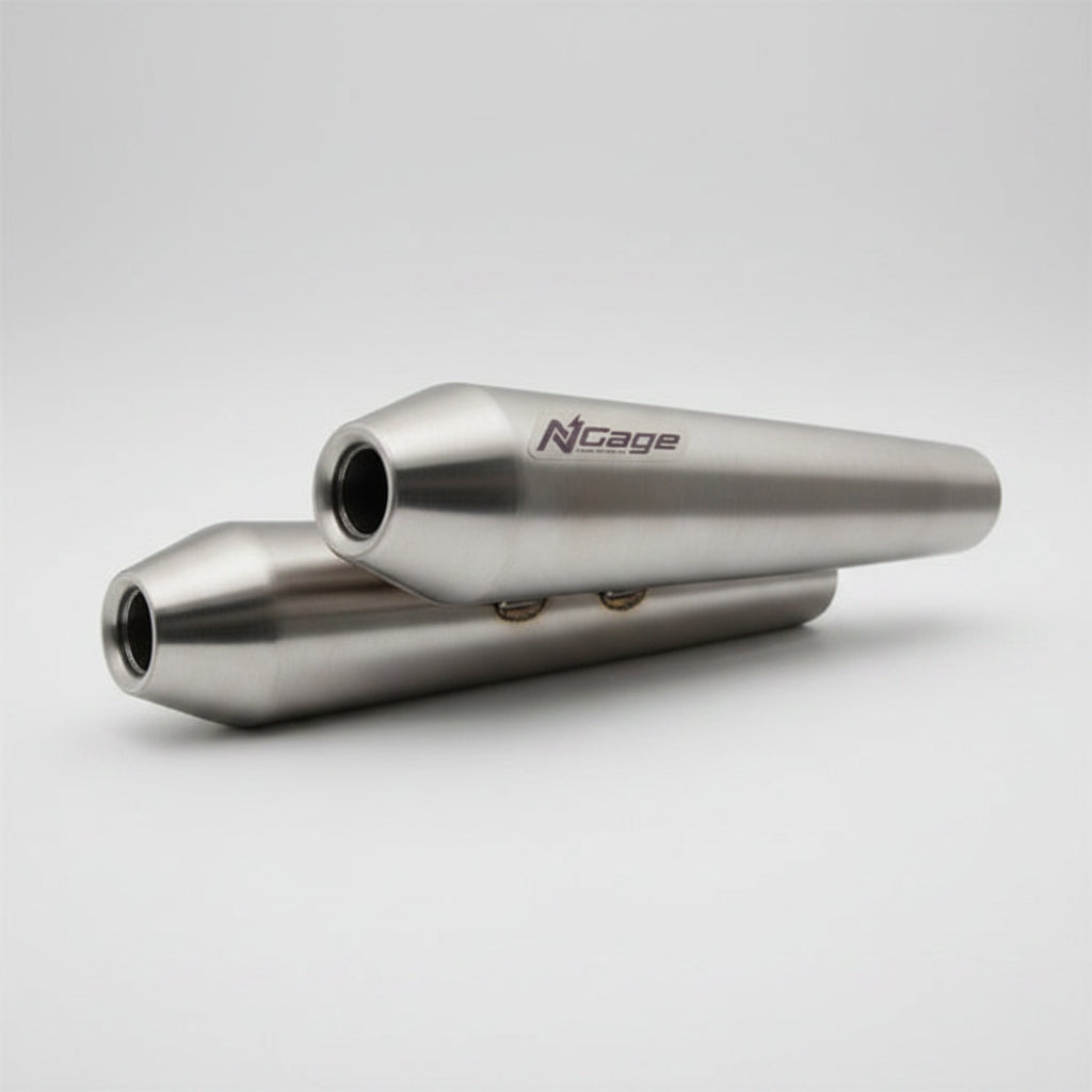 N-Gage Roxor Slip-On Exhaust for Royal Enfield Interceptor 650 / Continental GT 650