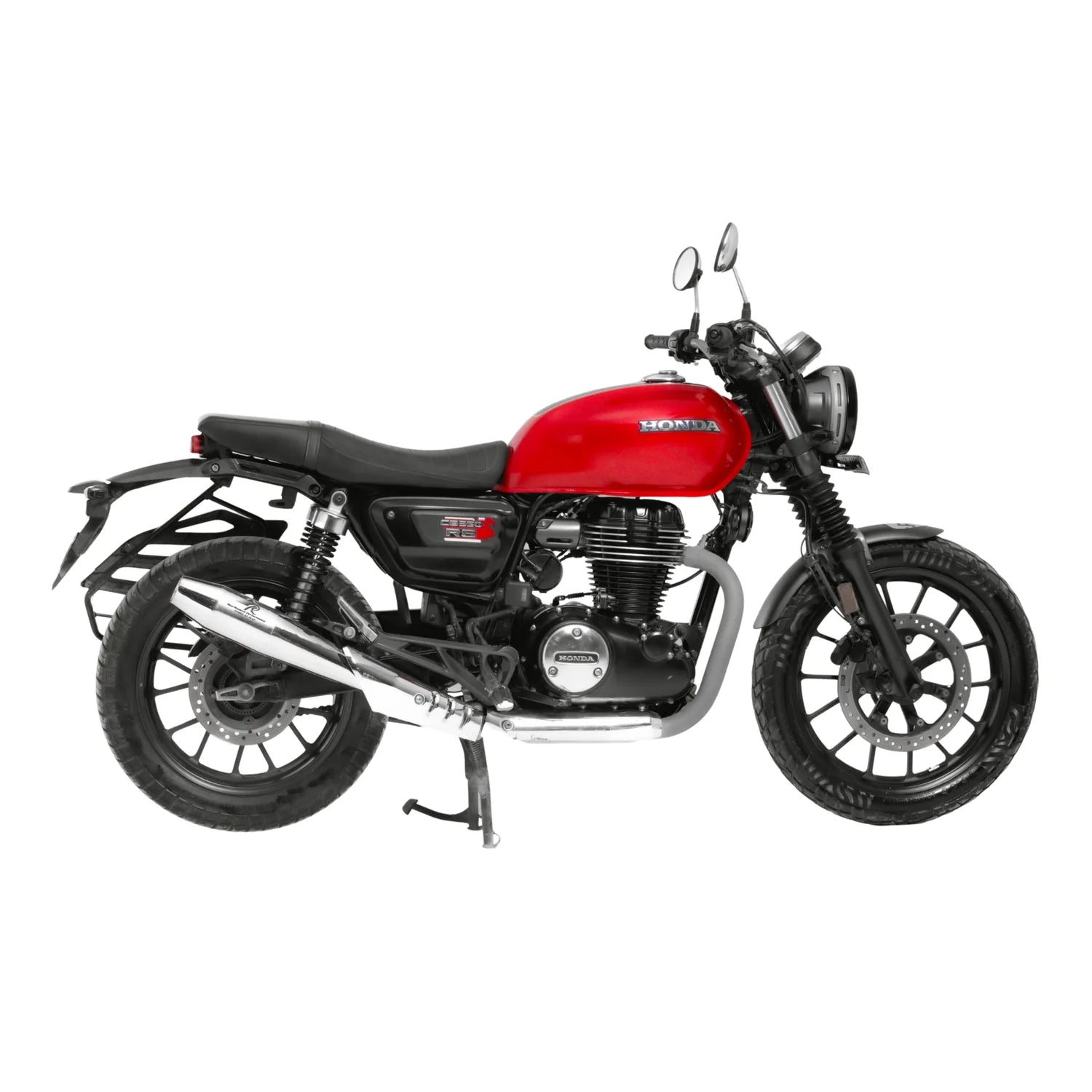 RRP Pegasus Black Exhaust for Honda H'ness CB350 (RS) | SS304 Black & Stainless Steel