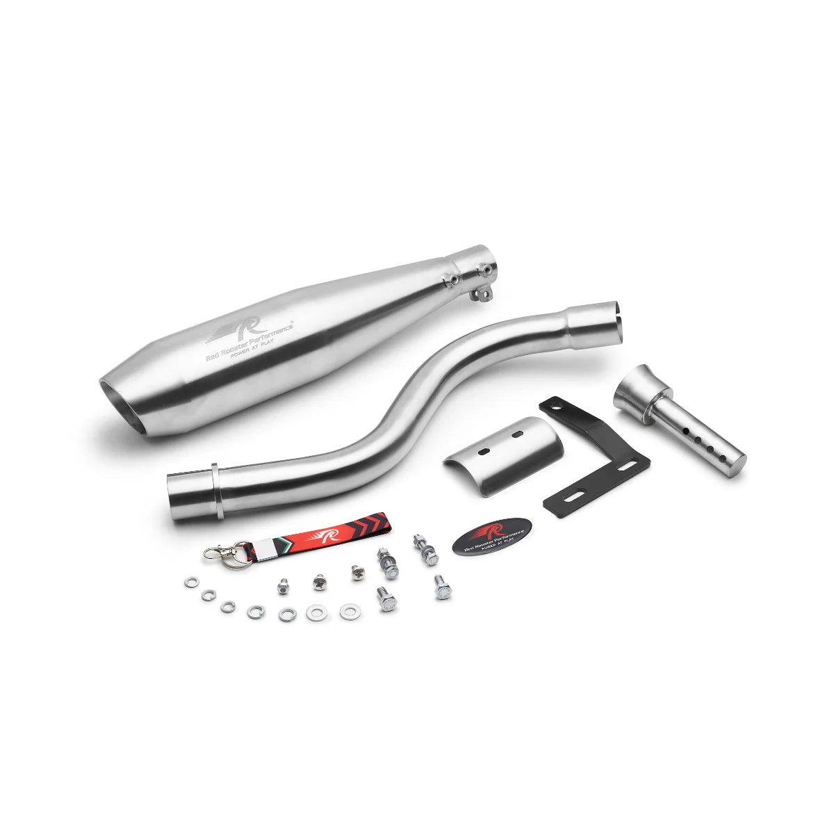 RRP Polaris Exhaust for Hero XPulse 210 | Black, Matte & Polish
