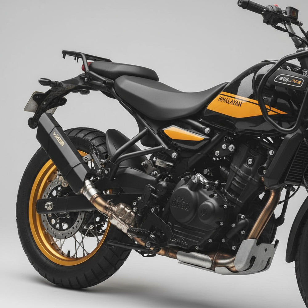 Barrel Rogue 2.0 Slip-On Exhaust for Royal Enfield Himalayan 450 | SS304 Performance Exhaust