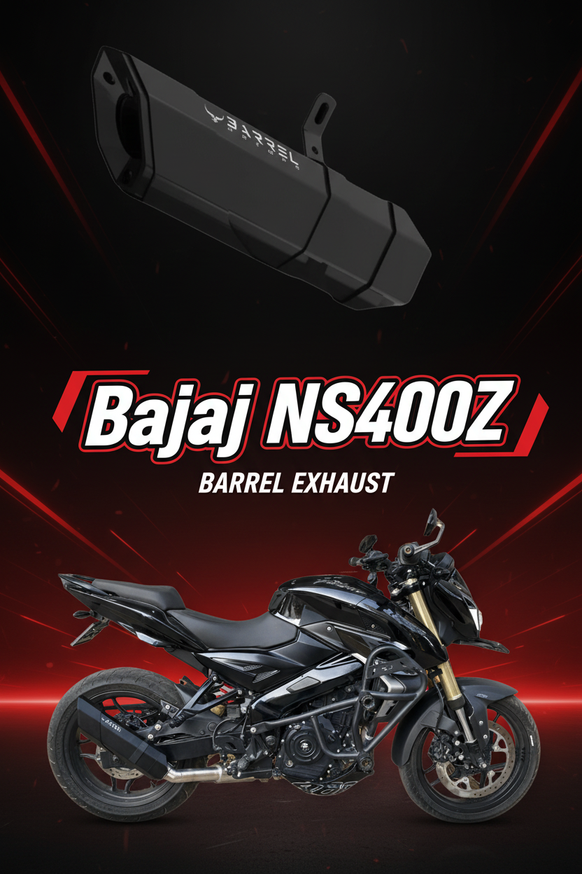 Rogue -Bajaj Pulsar NS400Z - Barrel Exhaust