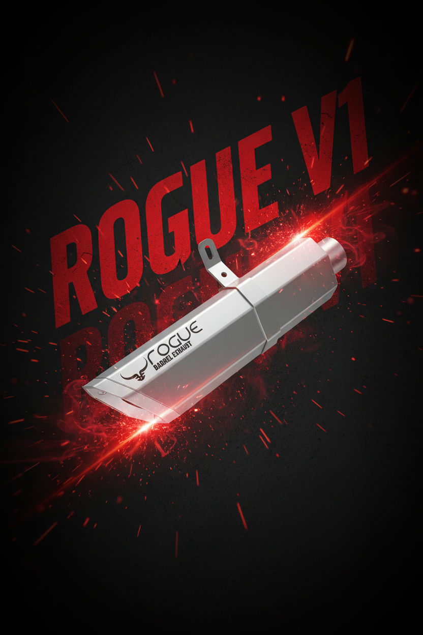 Barrel Rogue V1 Slipon - Barrel Exhaust