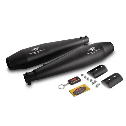 RRP Stellar Exhaust for Royal Enfield Interceptor 650 & Continental GT 650 | Black & Polish
