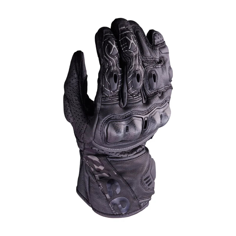 Reise Rhodes Black Motorcycle Riding Gloves