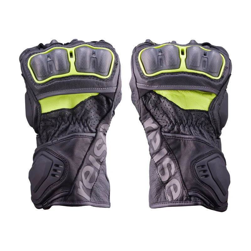 Reise Rhodes Green Motorcycle Riding Gloves
