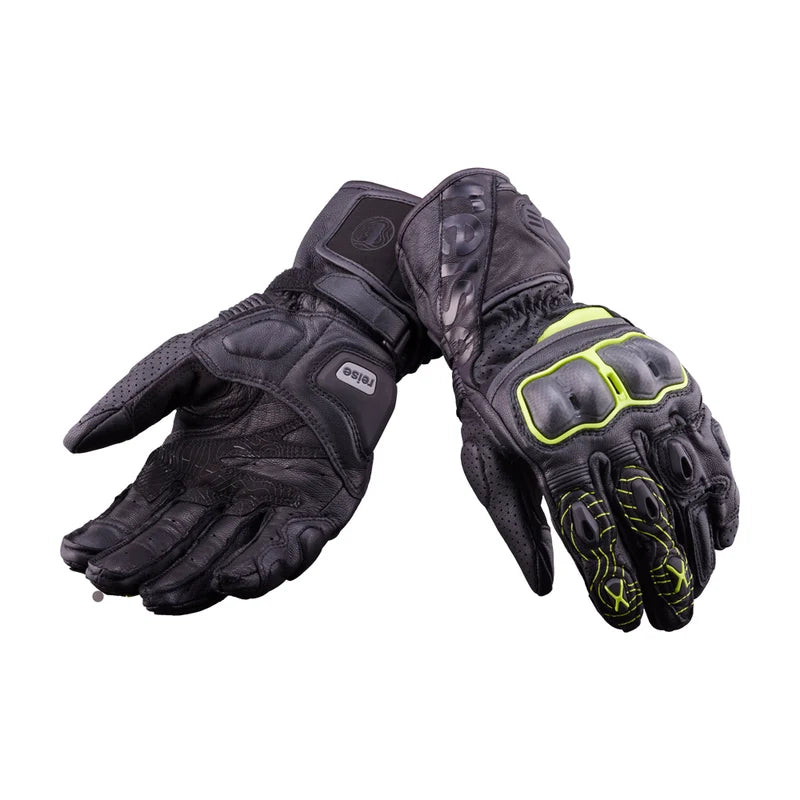 Reise Rhodes Green Motorcycle Riding Gloves