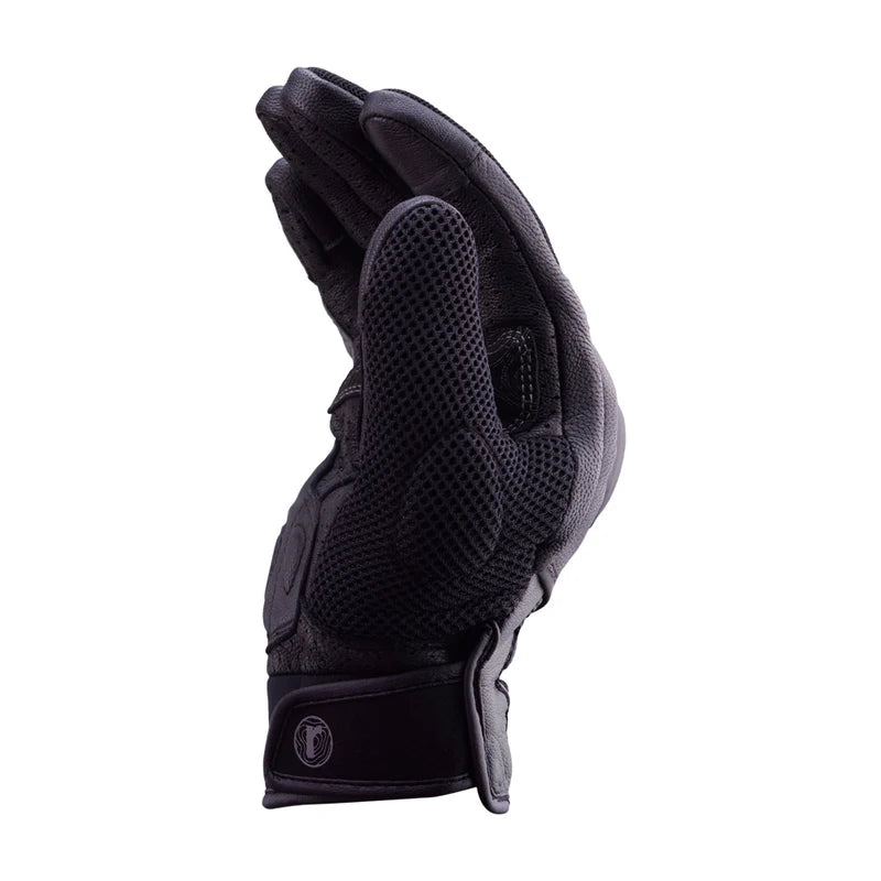 Reise Austra Black Motorcycle Riding Gloves