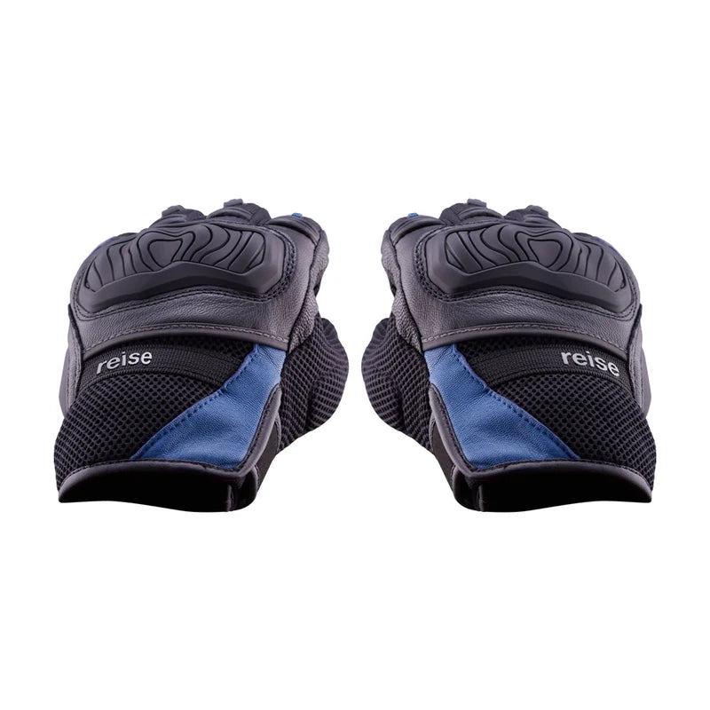 Reise Austra Blue Motorcycle Riding Gloves