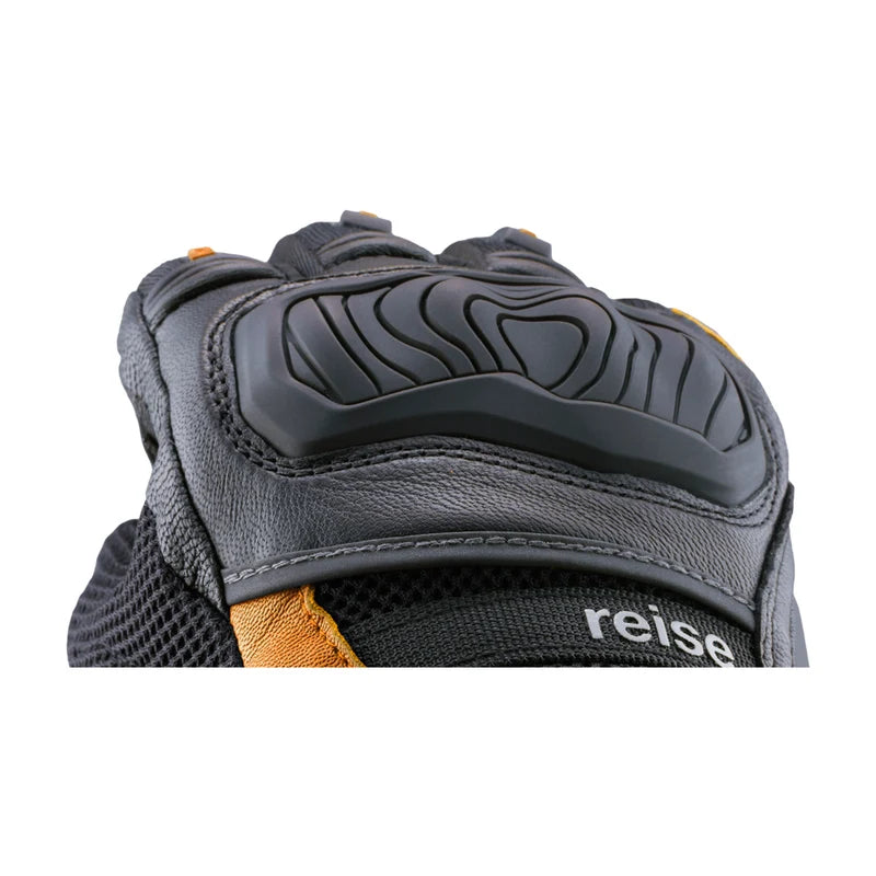 Reise Austra Orange Motorcycle Riding Gloves