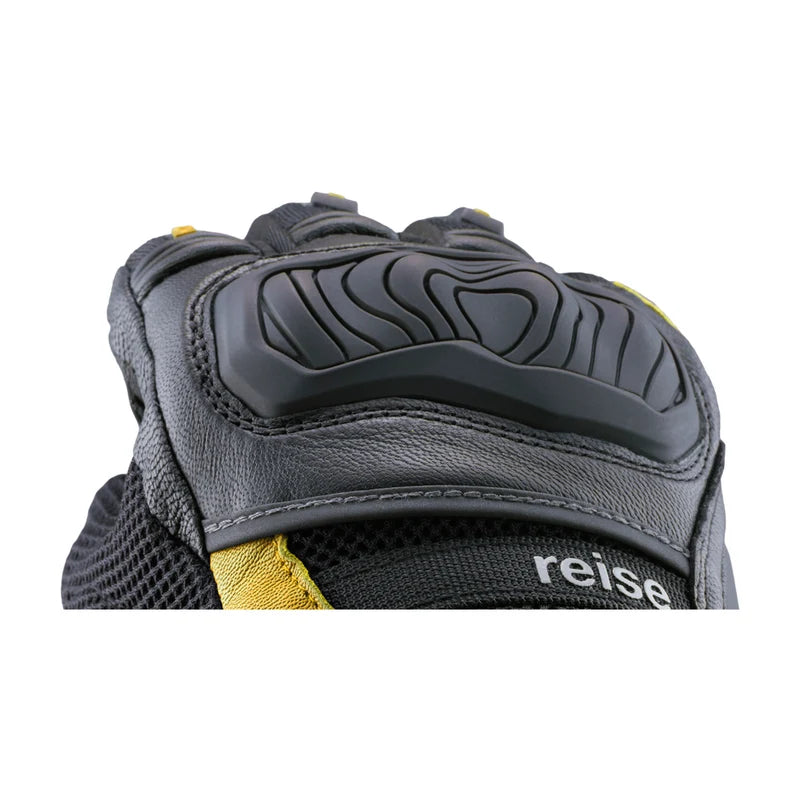 Reise Austra Yellow Motorcycle Riding Gloves