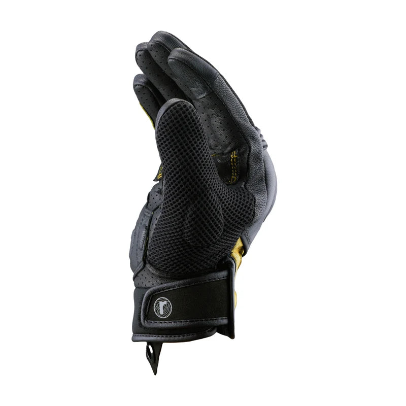 Reise Austra Yellow Motorcycle Riding Gloves